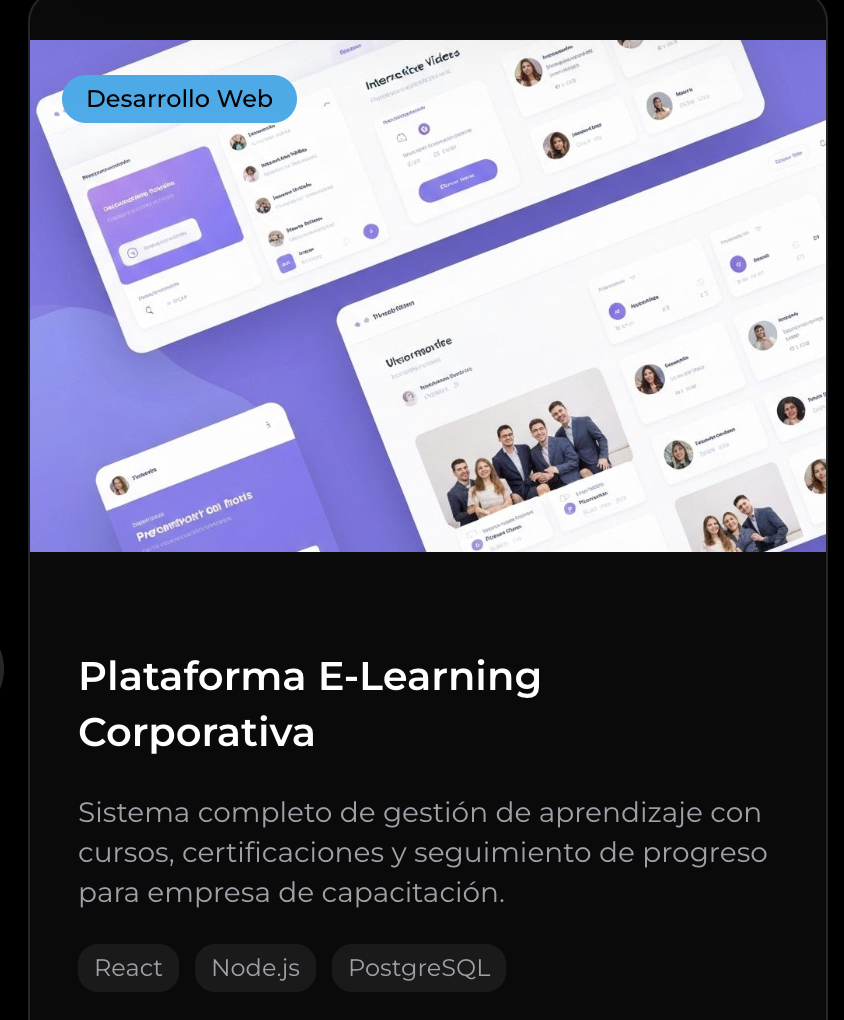 Plataforma E-Learning Corporativa